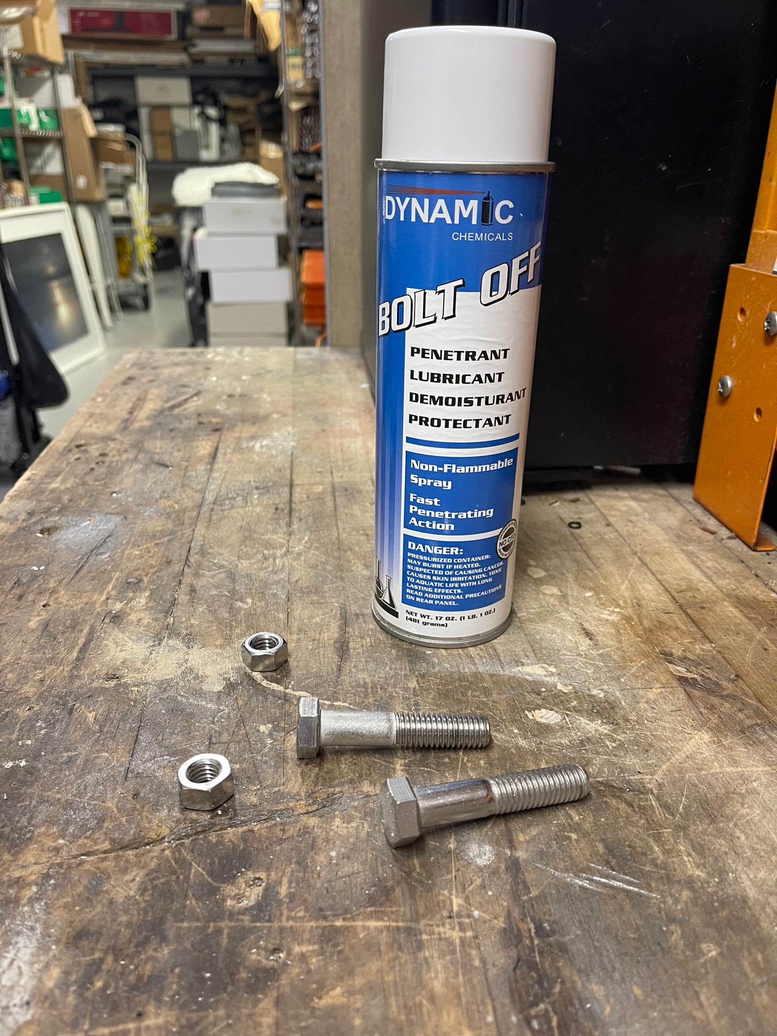 Bolt Off Penetrating Oil, Lubricant, and Moisture Repellent Bolt Off Penetrating Oil, Lubricant, and Moisture Repellent