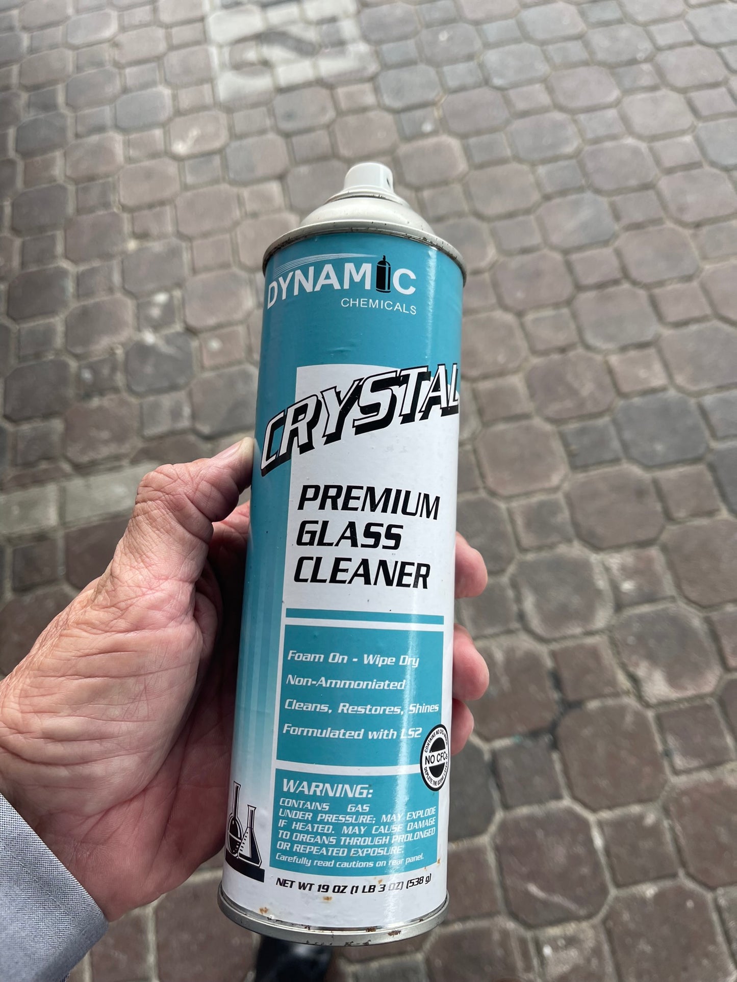 CRYSTAL PREMIUM NON AMMONIATED STREAK PROOF GLASS CLEANER