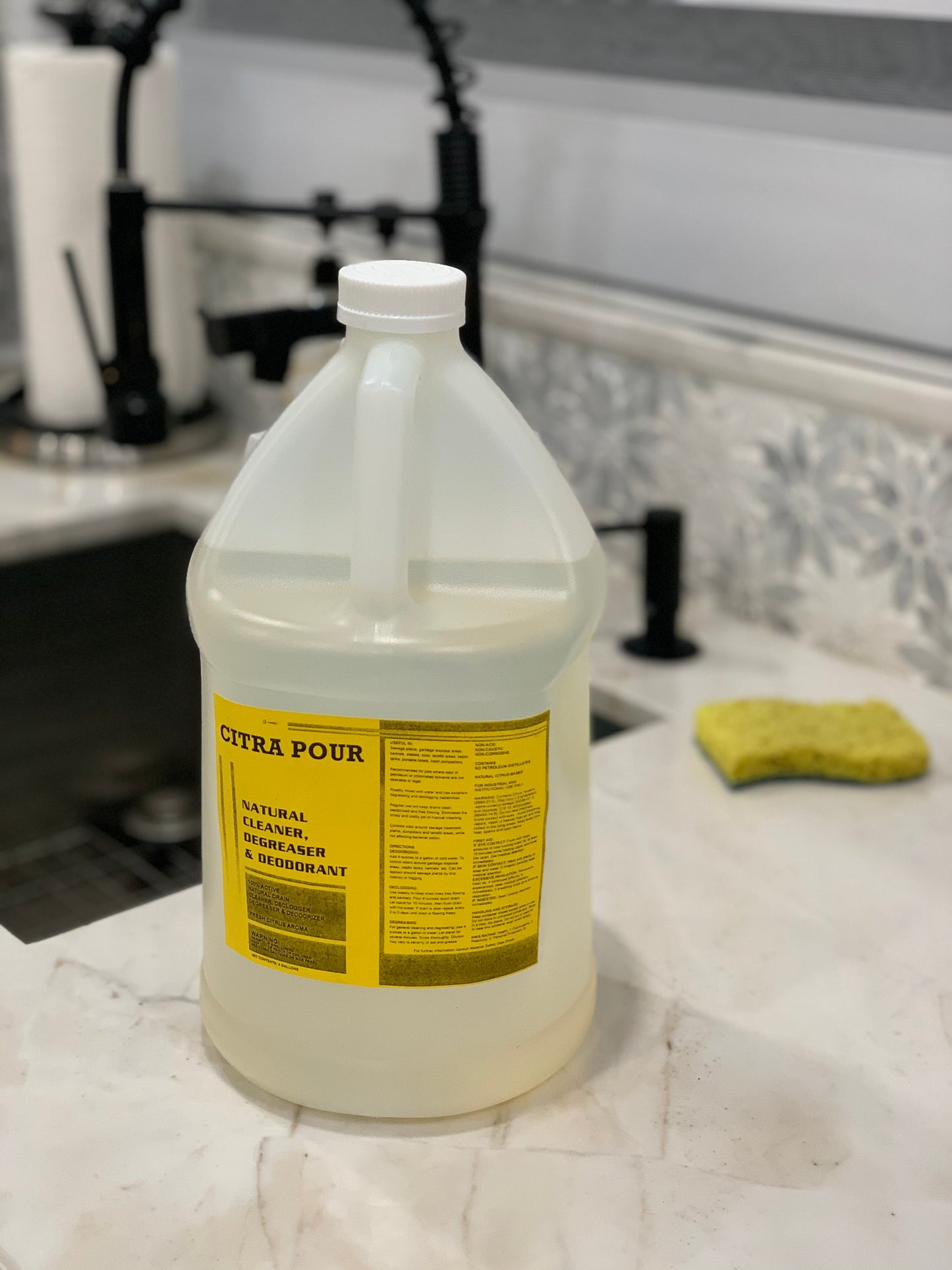 CITRA POUR 100% NATURAL /GARBAGE CHUTE CLEANER,  EXTRA STRONG FRAGRANCE