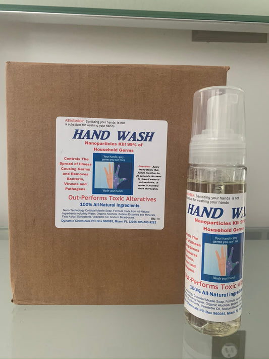 HAND WASH, 8oz. FOAM PUMP